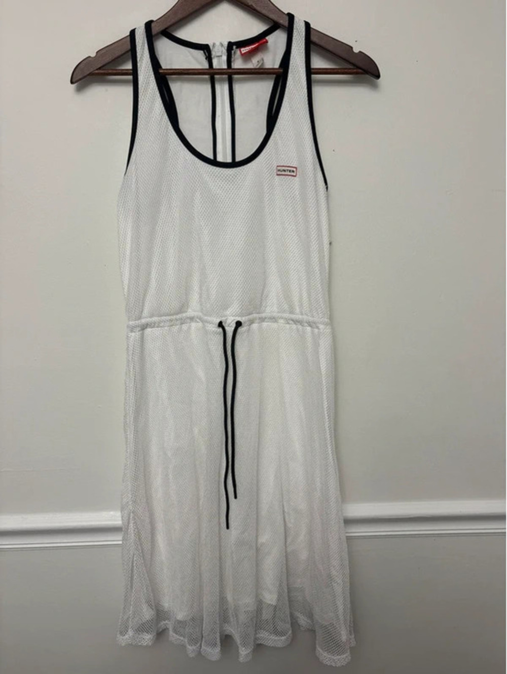 Hunter for Target White Mesh Swim Cover-Up Dress Size Small